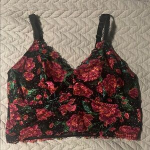 Floral Embroidered Bralette